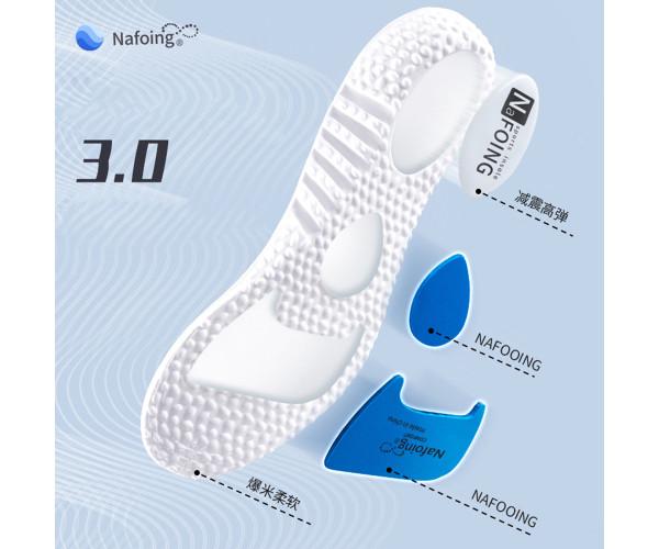 Устілки спортивні амортизаційні Nafoing р. 37-38 Білий - фото 4 Устілки спортивні амортизаційні Nafoing р. 37-38 Білий - фото 4