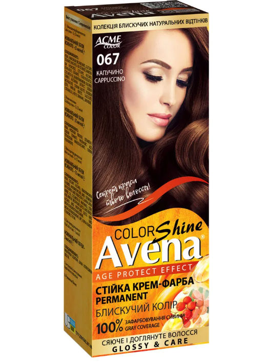 Стойкая крем-краска для волос Acme Color AVENA 067 Капучино