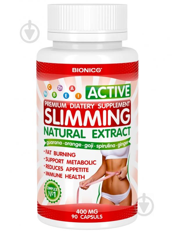 Капсулы для похудения Slimming Active № 90 ТМ Bionico (280100001)