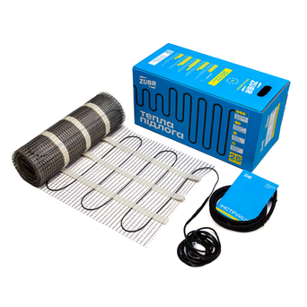 Мат нагревательный для теплого пола ZUBR DC Mat 160 1 м2 - фото 2 Мат нагревательный для теплого пола ZUBR DC Mat 160 1 м2 - фото 2