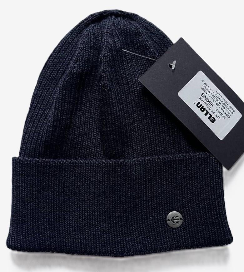 Шапка мужская вязаная ELLAN Viking Синий (2492670480)