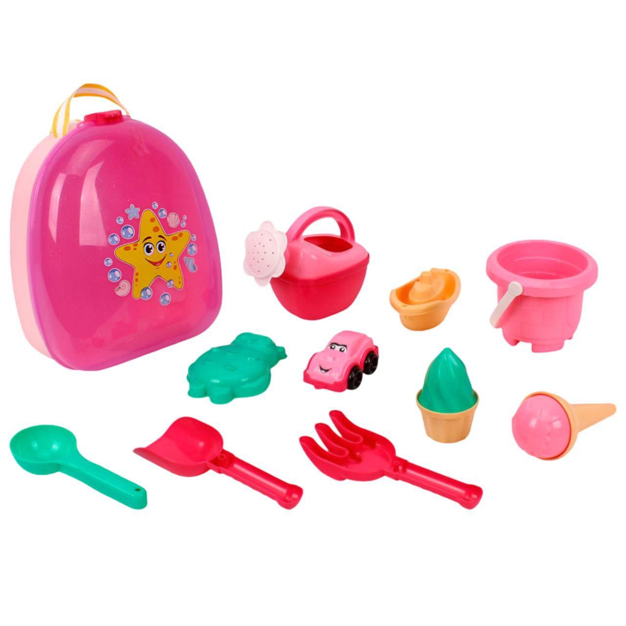 Набір пісочний дитячий 0310 Technok Toys з рюкзачком 13 пр. (27271912)