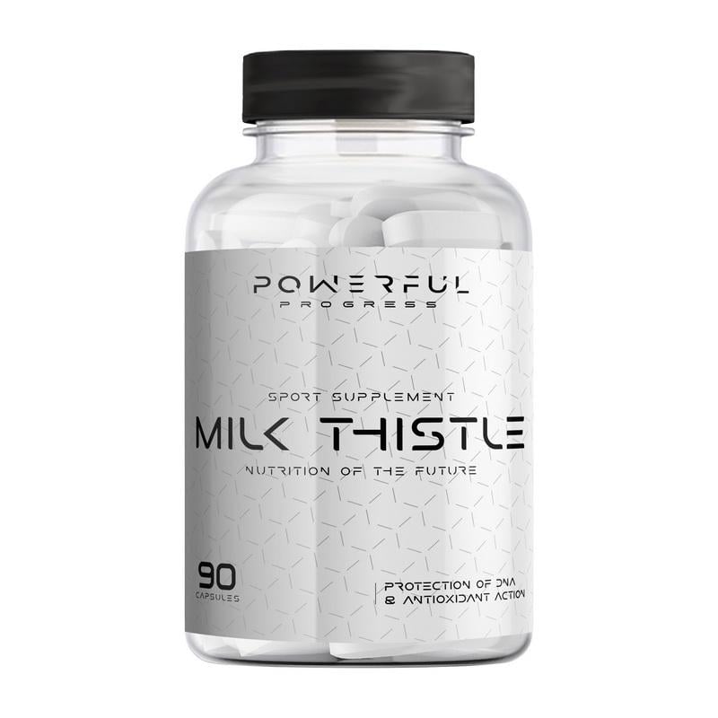 Расторопшая экстракт Powerful Progress Milk Thistle 500 мг 90 капс.