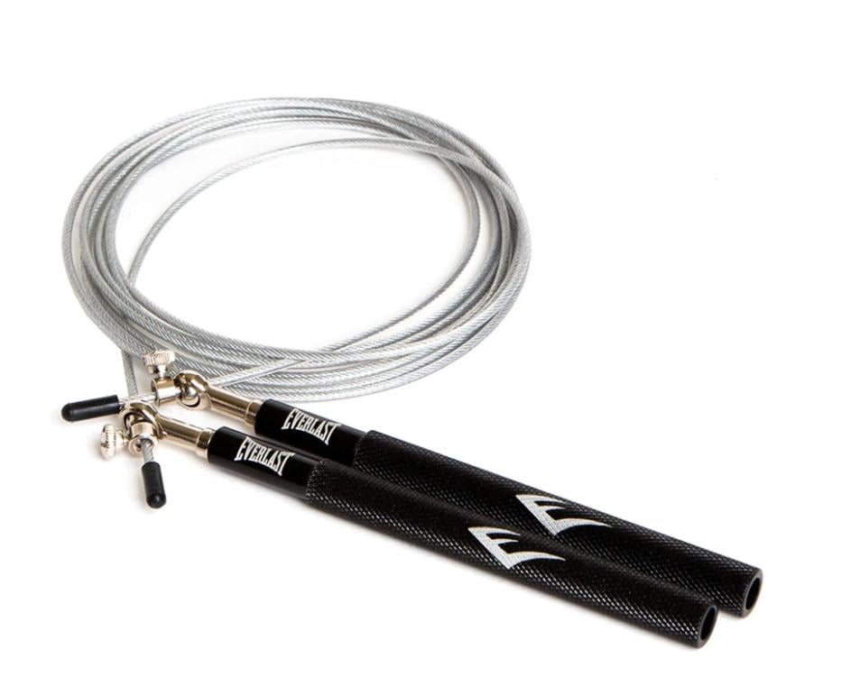 Скакалка Everlast Aluminum Speed Rope Уні 274 см Чорний