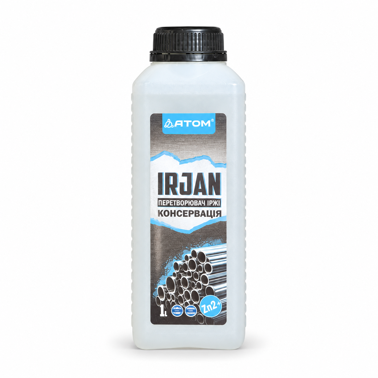 Засіб для перетворення іржі Atom IRJAN 1 л (405003)