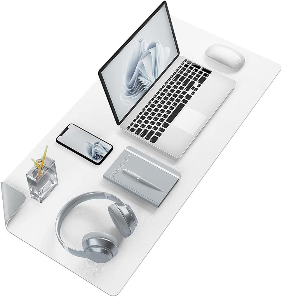 Ігрова поверхня Desk Mat Ultra Slim 900x400x1,8 мм White/Silver - фото 2 Ігрова поверхня Desk Mat Ultra Slim 900x400x1,8 мм White/Silver - фото 2