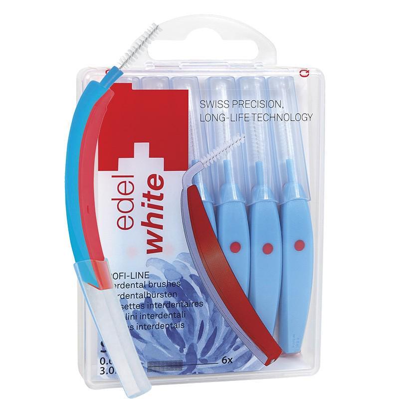 Щетка межзубная Edel White Profi-Line EasyFlex S 6 шт. (288)