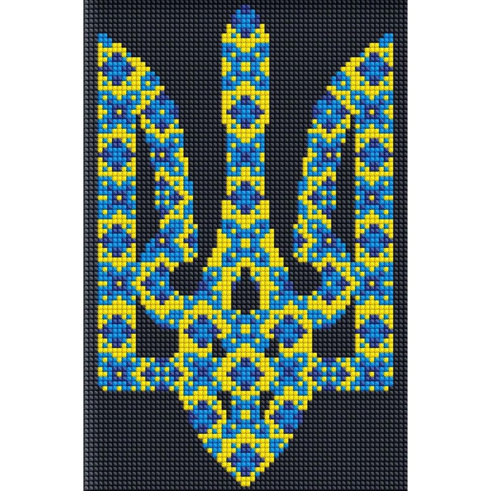 Алмазная мозаика Идейка Символ Украины 20х30 см (AMC7689)