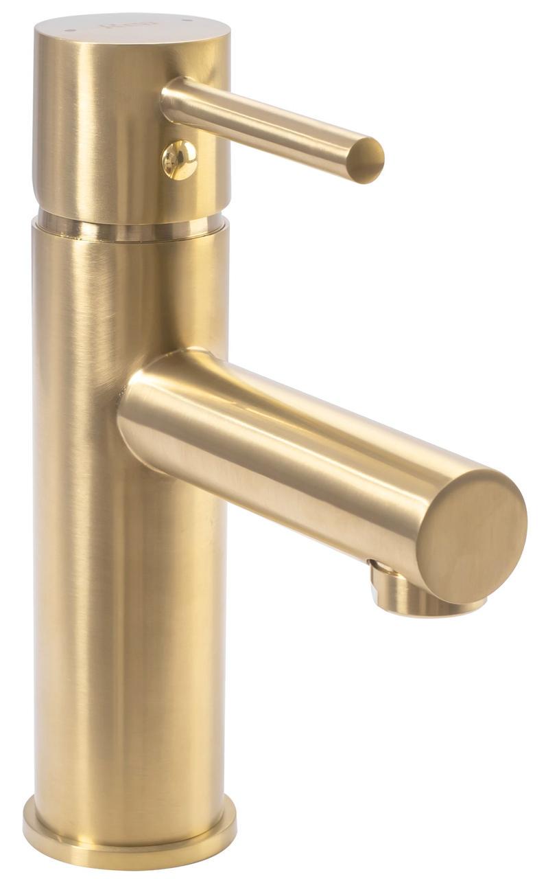 Змішувач для раковини низький REA TESS GOLD MATT REA-B5661 Золотий (84523)