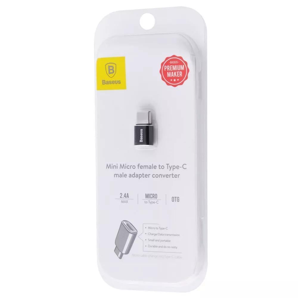 Перехідник OTG BASEUS Micro USB to Type-C
