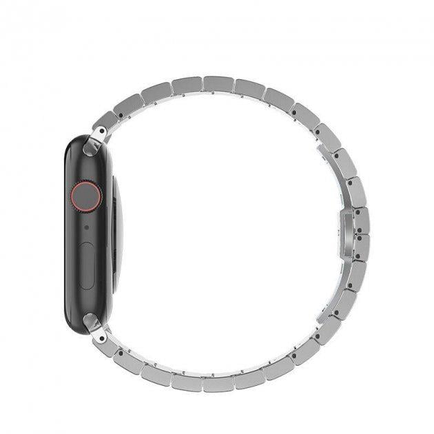 Браслет Apple Watch 1/2/3/4 Hoco Precious Steel Strap WB07 38/40 мм Silver - фото 2