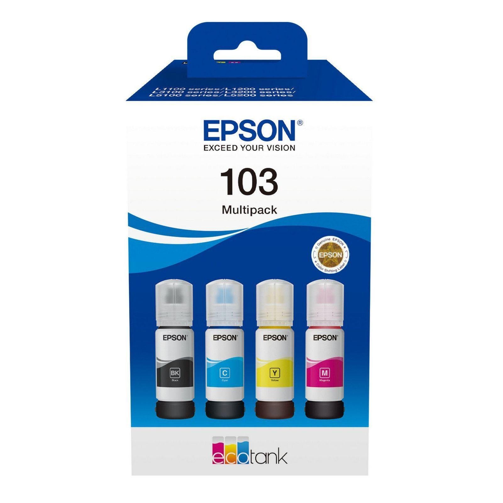 Контейнер з чорнилом Epson 103 Multipack CMYBk (C13T00S64A)