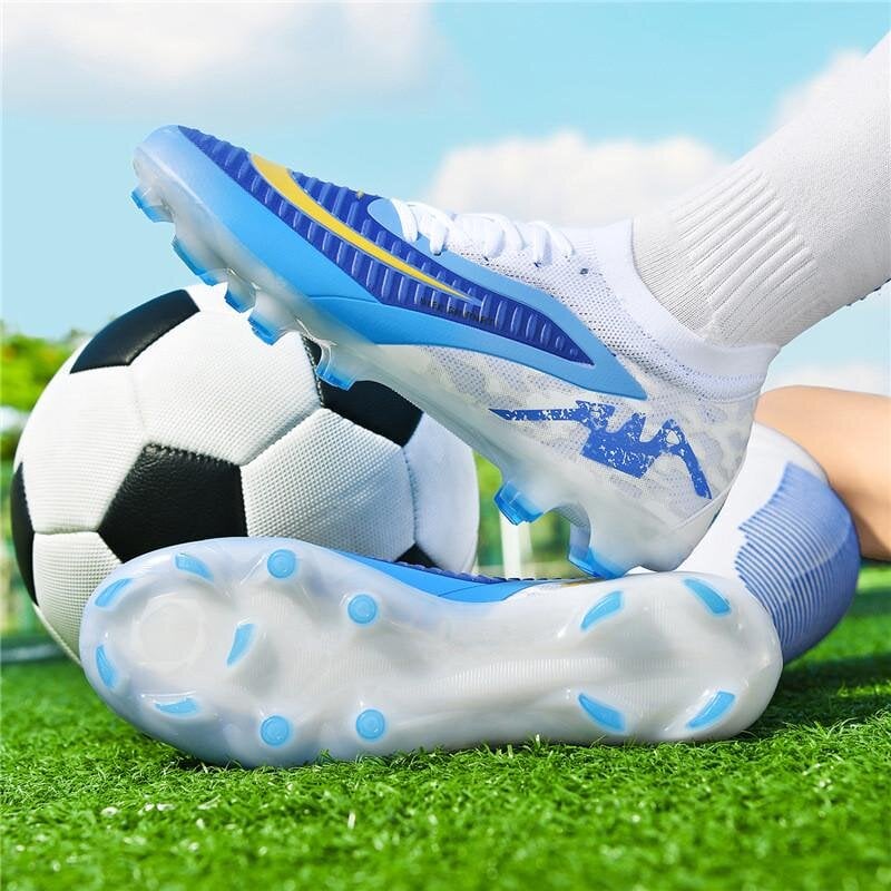 Футбольні бутси Tezaz Soft Ground синій (2139)