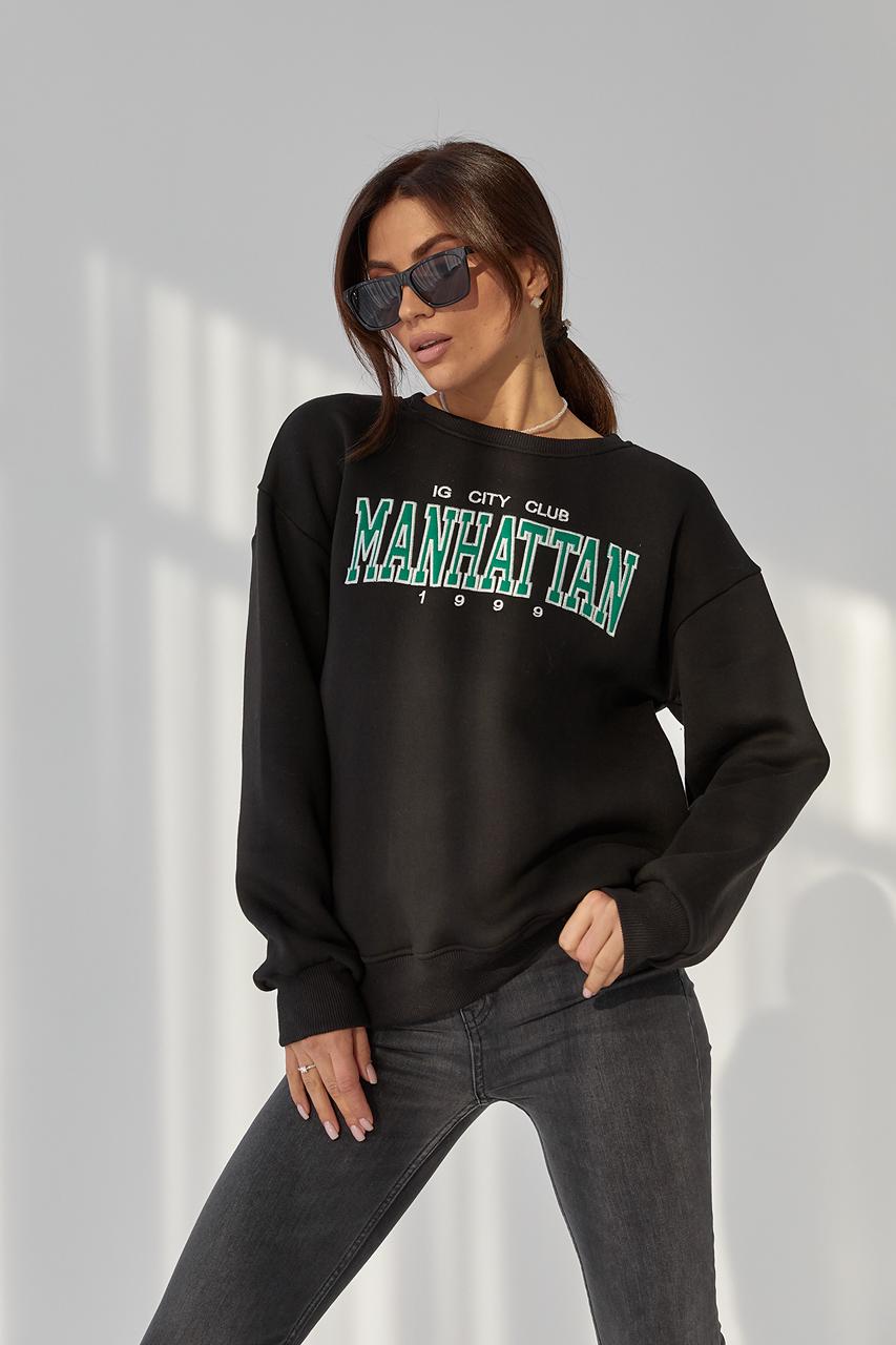 Свитшот "Manhattan" M Черный (9443035)