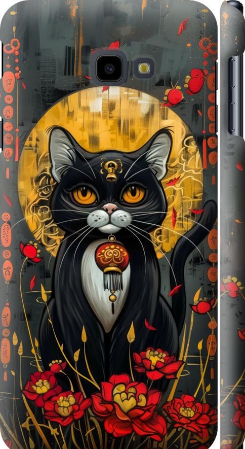 Чехол на Samsung Galaxy J4 Plus 2018 China Cat (6134m-1594-42517) Чехол на Samsung Galaxy J4 Plus 2018 China Cat (6134m-1594-42517)