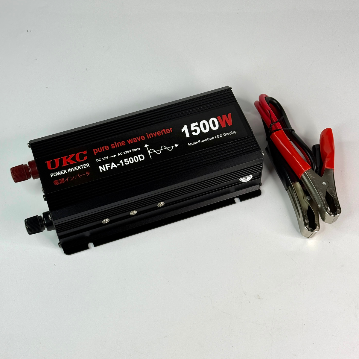 Преобразователь напряжения AC-DC 12-220V NFA-1500D с чистой синусоидой 1500W LED дисплей (UKC -RB-235) Преобразователь напряжения AC-DC 12-220V NFA-1500D с чистой синусоидой 1500W LED дисплей (UKC -RB-235)