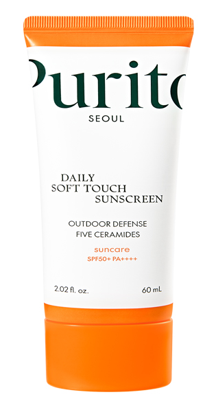 Солнцезащитный крем PURITO Seoul Daily Soft Touch SPF 50 PA++++ с керамидами 60 мл