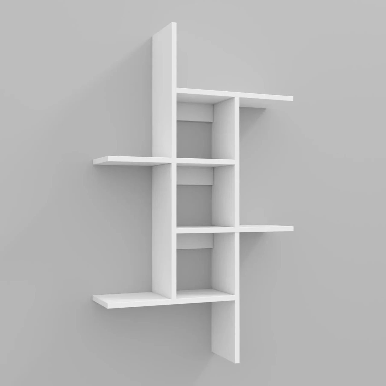 Полка навесная Kontinent ПН-7 63х18х107 см Белый (85911840) - фото 1 Полка навесная Kontinent ПН-7 63х18х107 см Белый (85911840) - фото 1