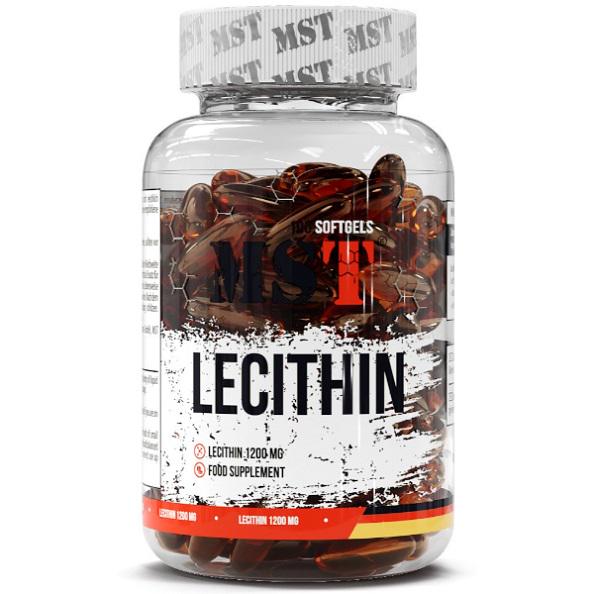 Лецитин для спорта MST Nutrition Lecithin 1200мг 100 капс. (000023726)