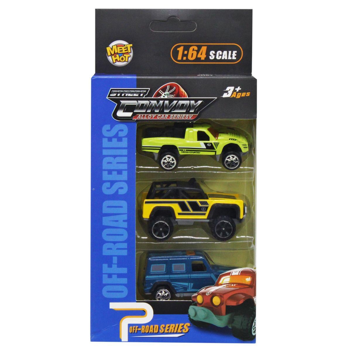 Набор металлических машинок Off Road вид 2 (212378)