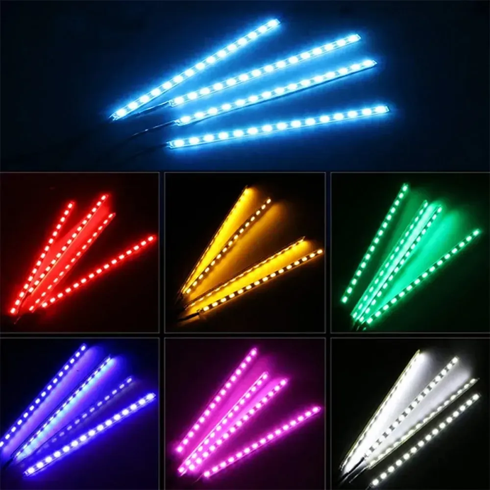 Підсвітка в авто HR-01678 світлодіодна RGB з пультом та світломузикою (ma147) - фото 6 Підсвітка в авто HR-01678 світлодіодна RGB з пультом та світломузикою (ma147) - фото 6