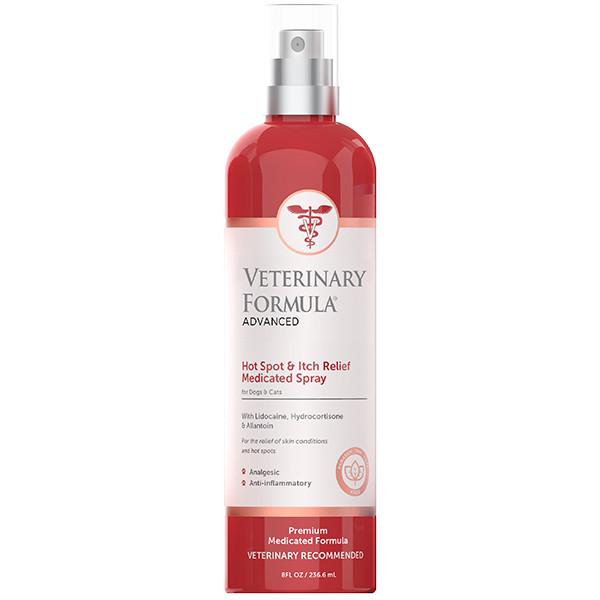 Спрей для собак и котов Veterinary Formula Advanced Hot Spot&Itch Relief Spray лечебный антиаллергенный 236 мл (01640)