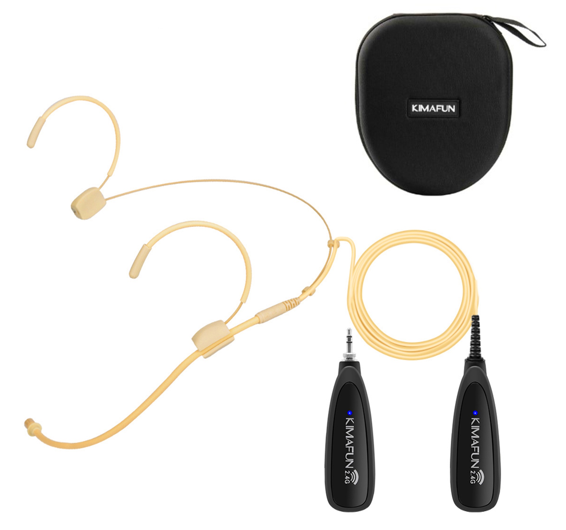 Беспроводной наголовный микрофон KIMAFUN KM G120.1