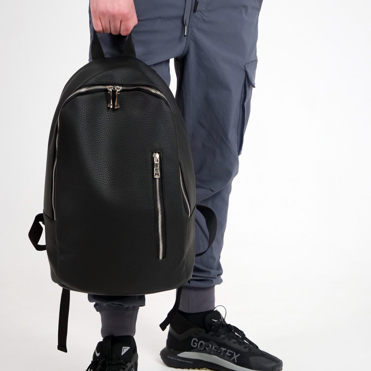 Рюкзак Tobeyou из экокожи Черный (421287738)