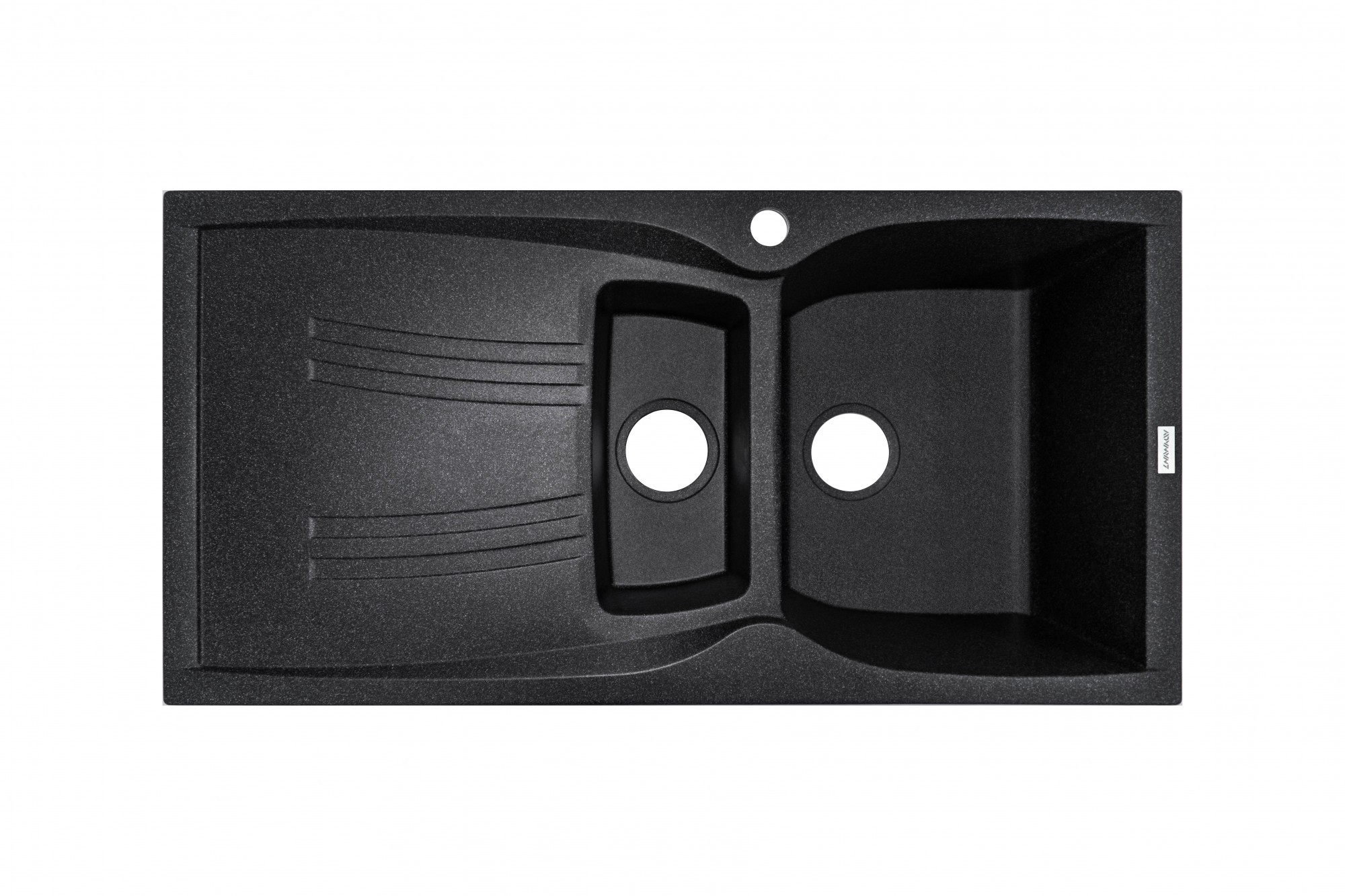 Мийка для кухні Adamant New Line Plus (black-03) 98х50х23,5 см - фото 2
