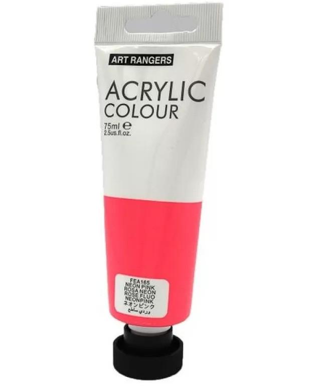 Краска акриловая ART RANGER 75 мл Neon Pink