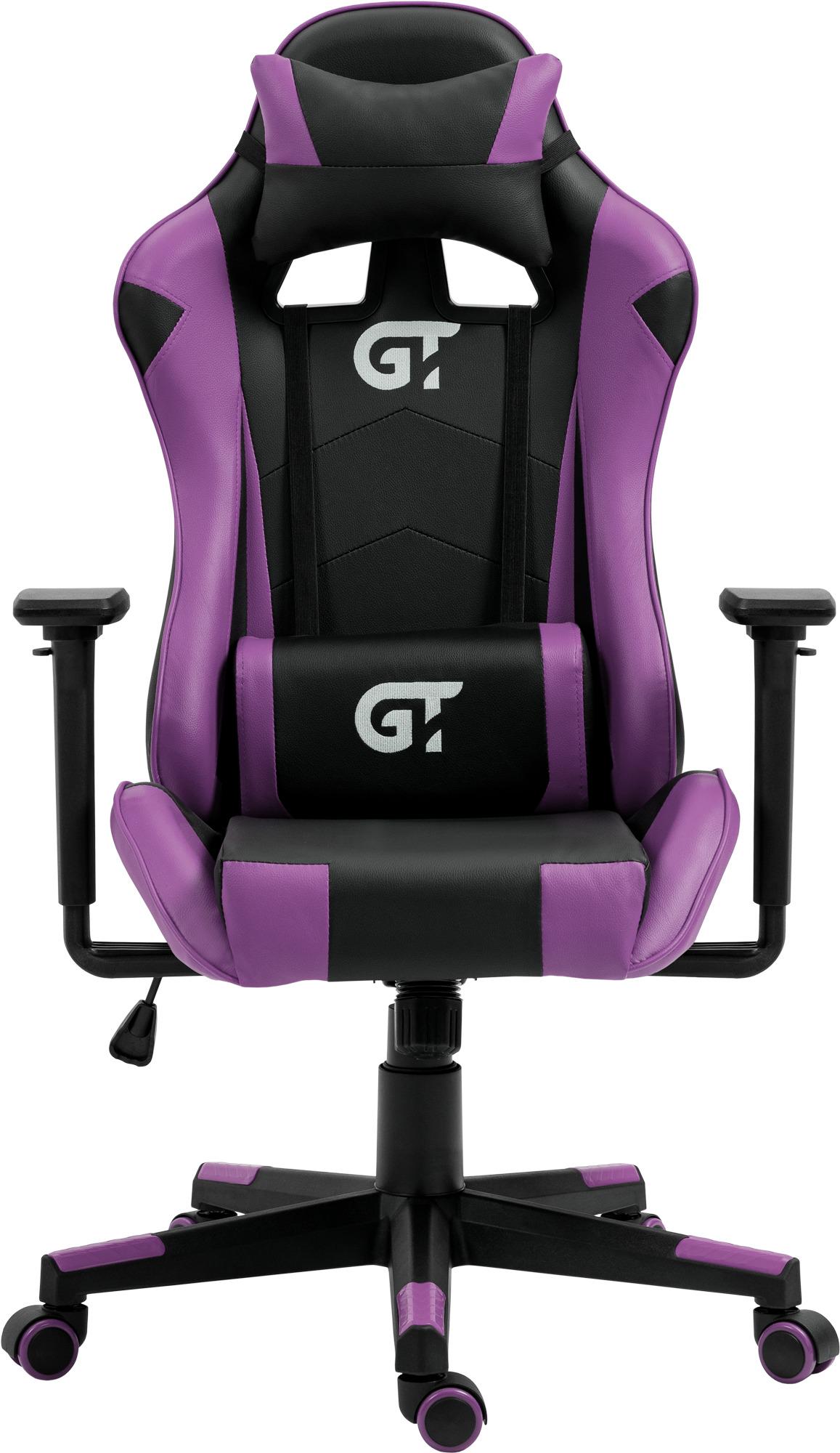 Детское кресло для письменного стола GT Racer X-5934-B Kids Black/Violet - фото 2