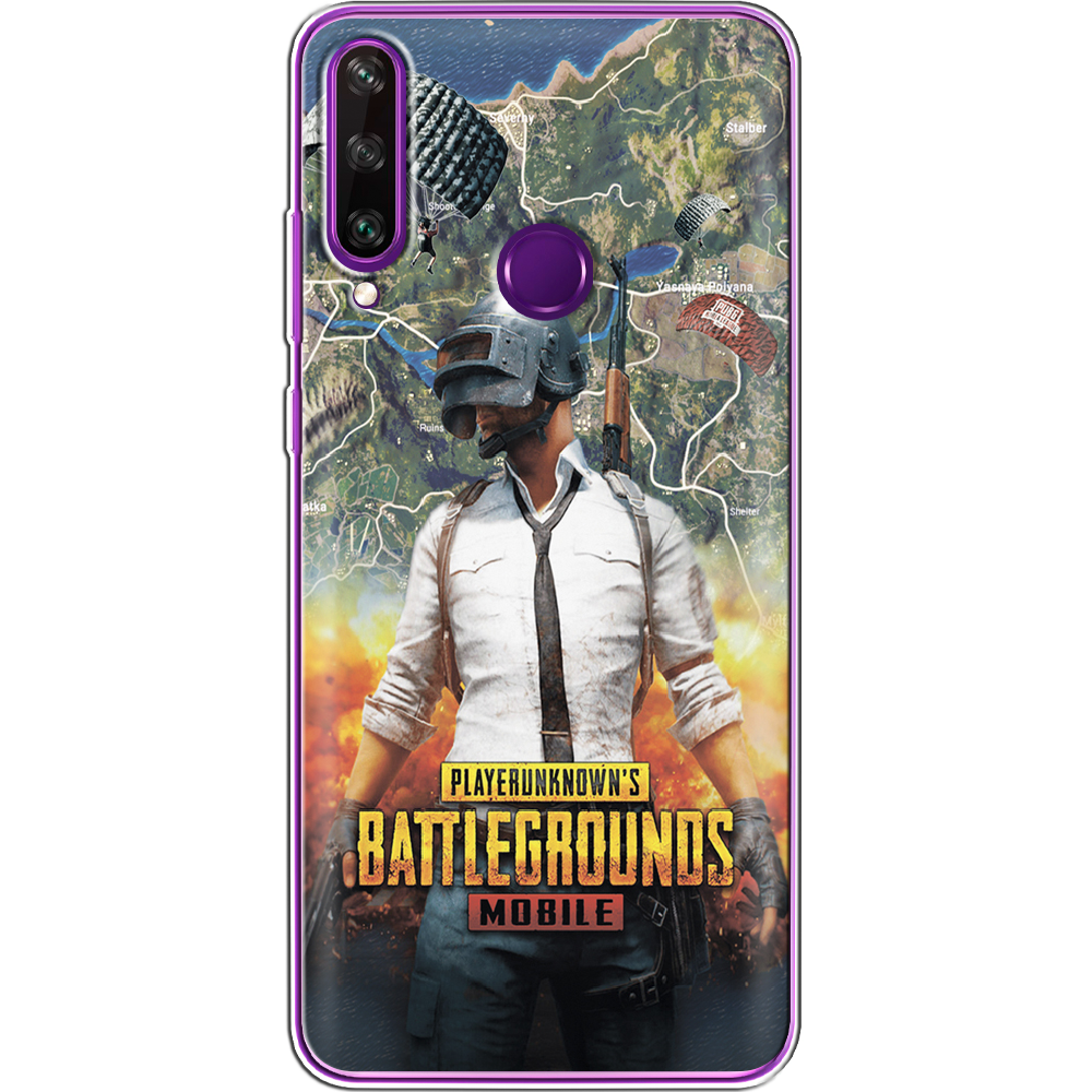 Чохол BoxFace Huawei Y6p PUBG Mobile Прозорий силікон (40017-up2309-40017)