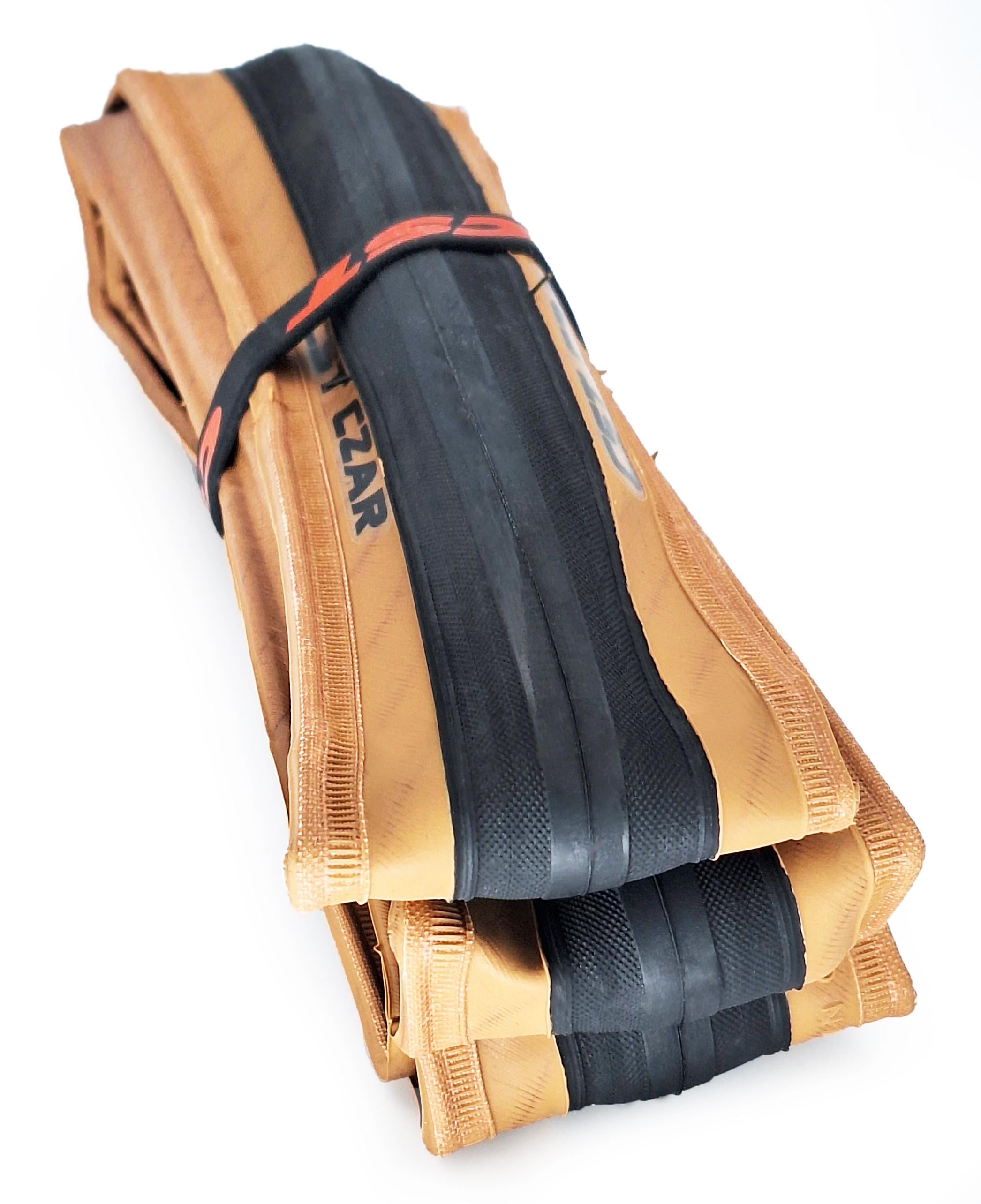 Покрышка велосипедная складная CST CZAR C1406 DC2 high grip Foldable 28" 700x25C слик коричневый корд 60 TPI (G0001354)
