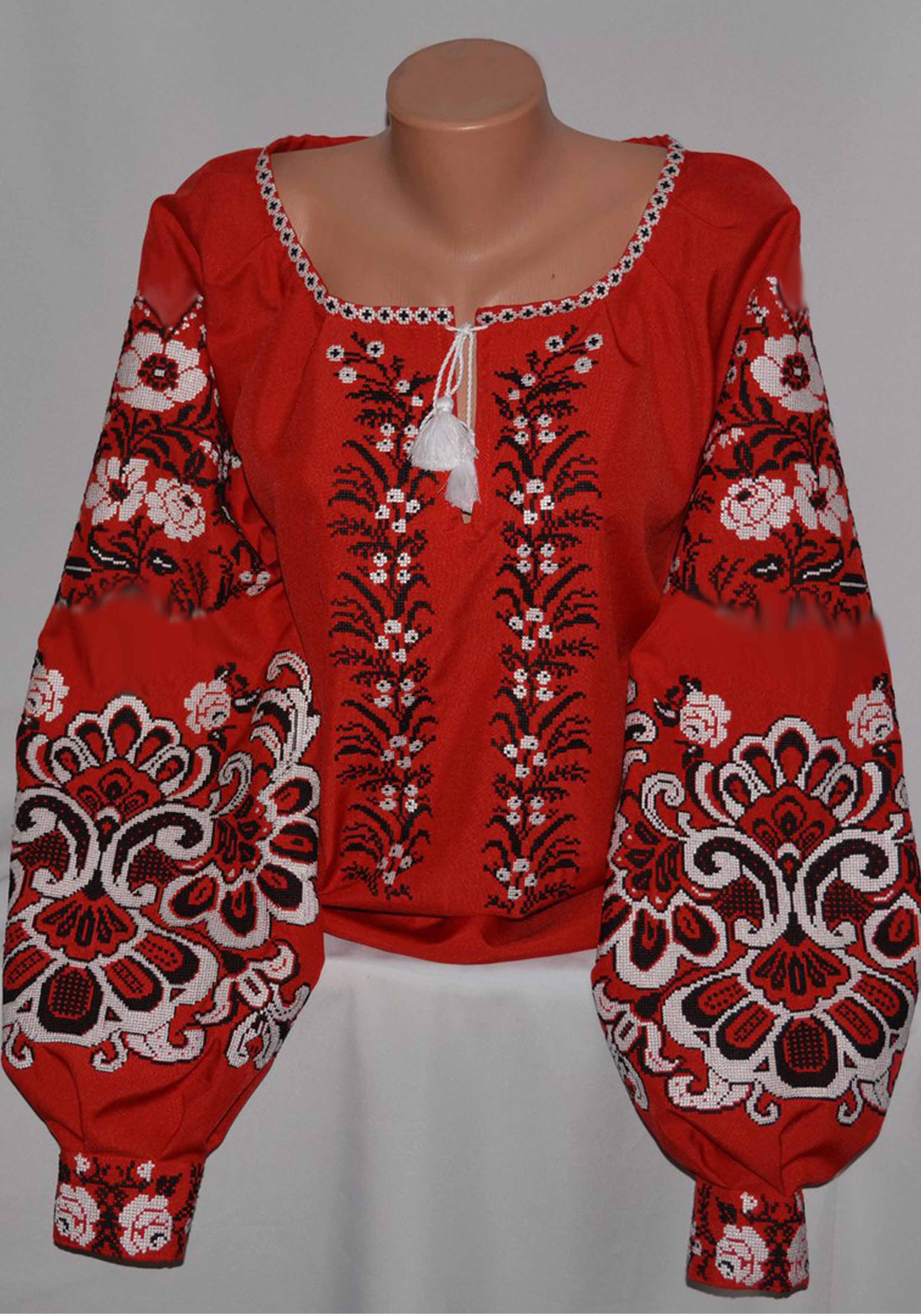 Заготовка для вишивки нитками або бісером сорочка СЖ-412 габардин