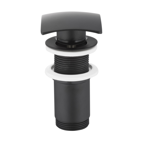 Клапан донный KFA Armatura 1 1/4" для раковины Черный (660-453-81)