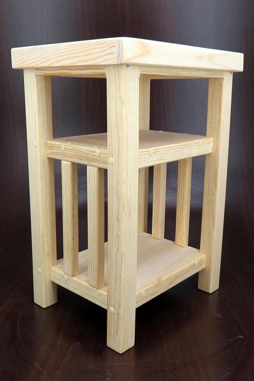 Тумба прикроватная из дерева Битам Бланже (ПТМ-000801)