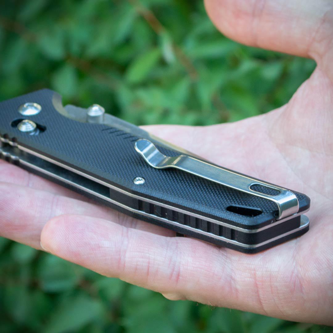 Нож складной Firebird FB7601-BK сталь 440C/рукоять G10 Черный (FB7601-BK) - фото 5