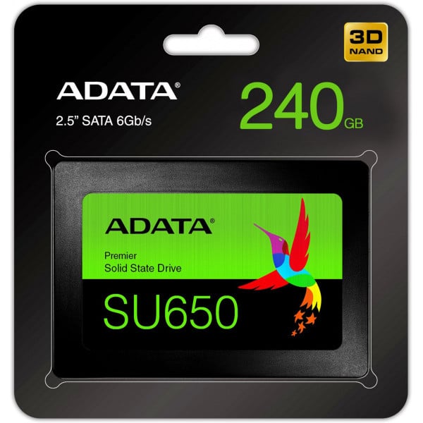 Твердотельный накопитель ADATA SATA 240GB (ASU650SS-240GT-R) Ultimate SU650 - фото 2