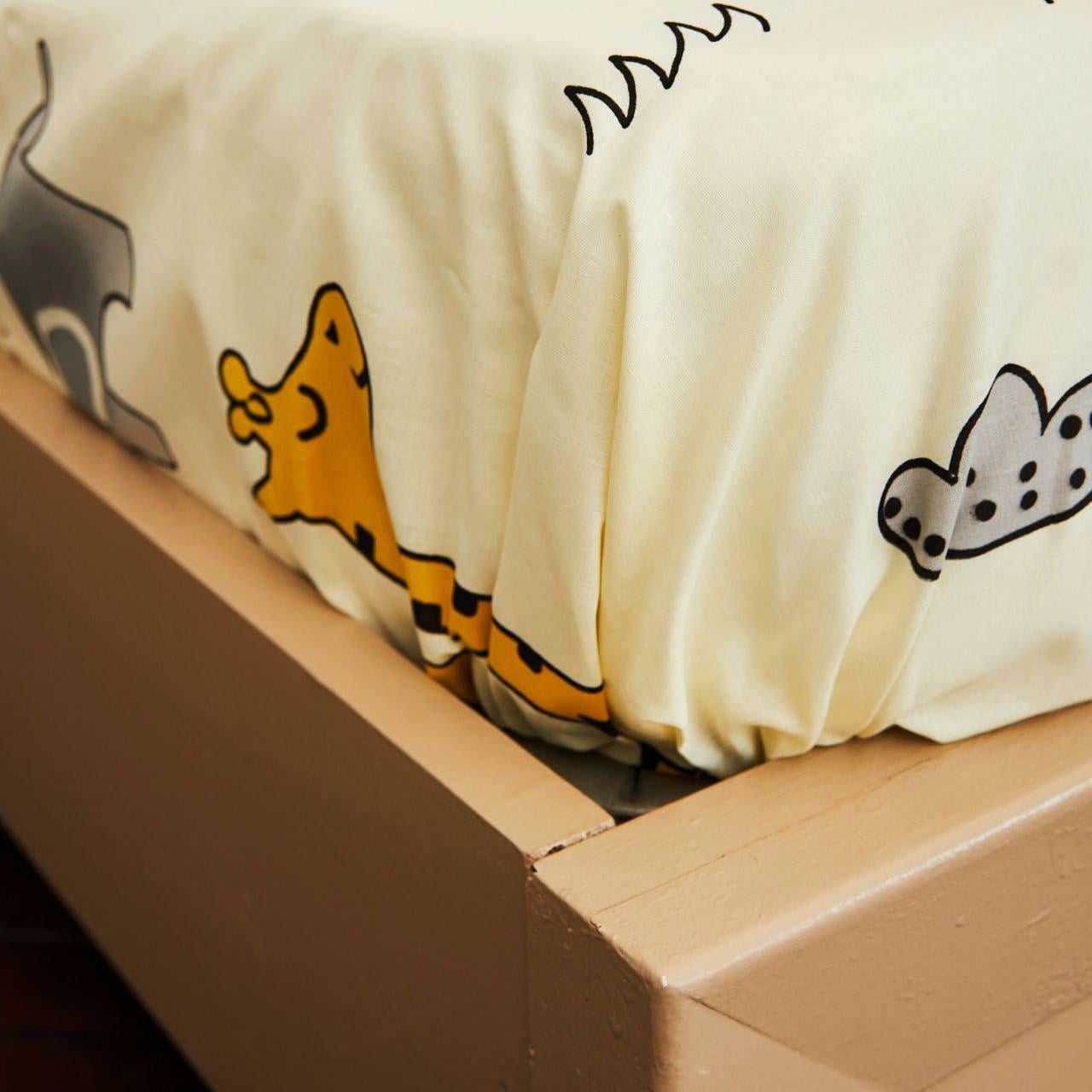 Простынь на резинке Африка Джунгли бязь 90х200х25 см (20020869) Простынь на резинке Африка Джунгли бязь 90х200х25 см (20020869)