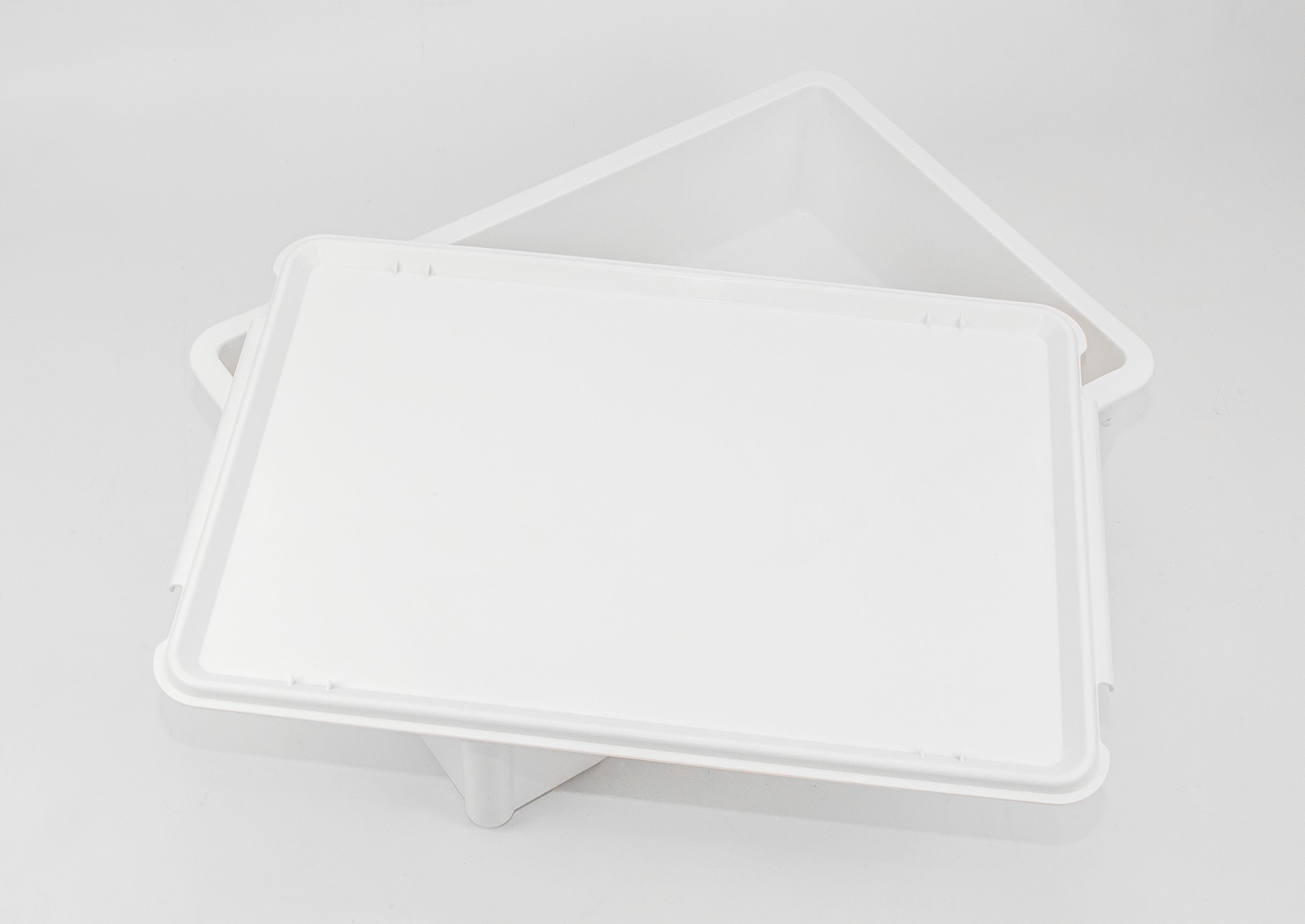 Крышка для контейнера One Chef для теста 67х46х2 см из полипропилена Белый - фото 2 Крышка для контейнера One Chef для теста 67х46х2 см из полипропилена Белый - фото 2