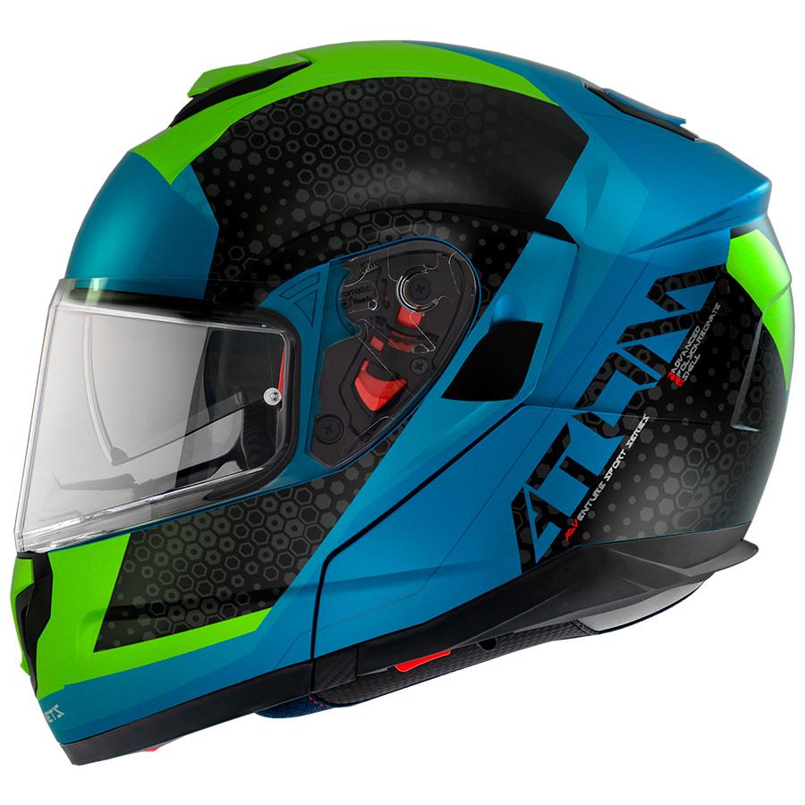 Мотошлем MT HELMETS ATOM SV Adventure A7 XL Gloss Blue (21883) Мотошлем MT HELMETS ATOM SV Adventure A7 XL Gloss Blue (21883)