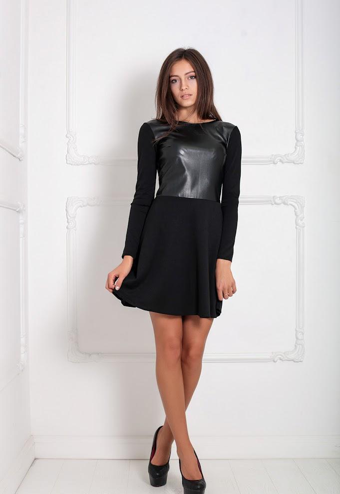 Платье женское Podium Endive 13664-BLACK L Черный