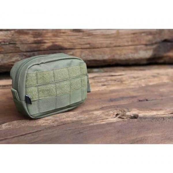 Сумка-подсумок Brandit Molle Pouch Compact 110х155х40 мм Green (8048-1) - фото 3