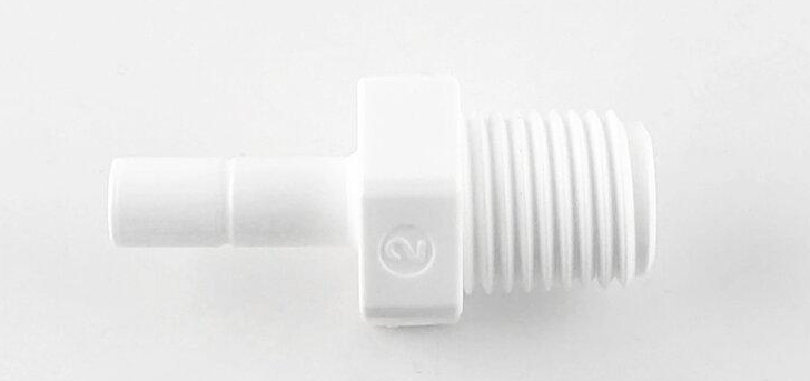 Фитинг прямой 1837-B/6SA8 стержень 3/8"-резьба наружная 1/2" (66778802668)