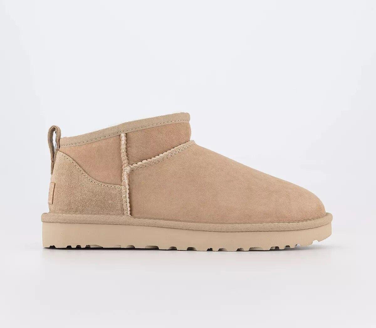 Ботинки женские UGG Classic Ultra Mini р. 38 Sand (23708313)