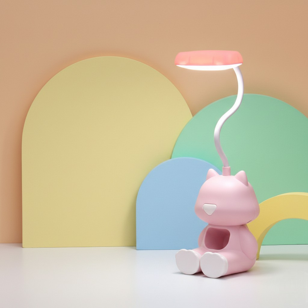 Лампа-нічник настільна LED підставка для телефону та органайзер 28х8 см