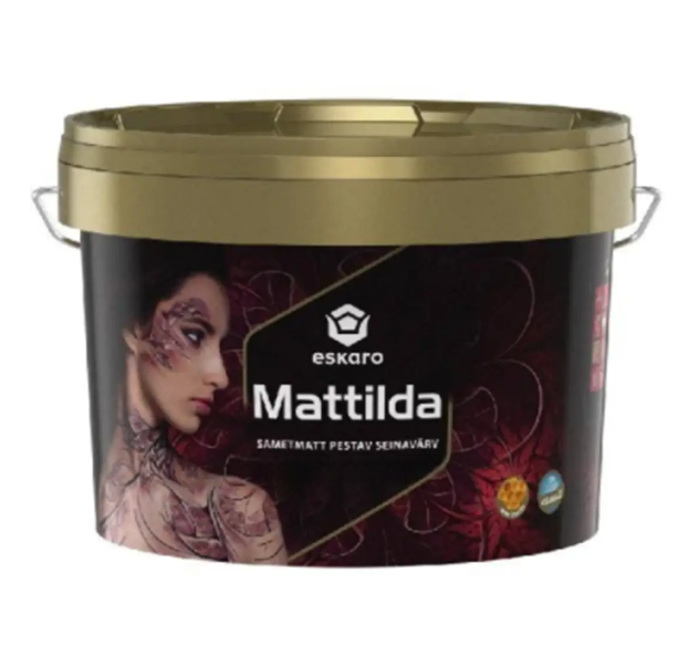 Краска интерьерная с воском Eskaro MATTILDA 2,85 л Белый В1 (1701377435) Краска интерьерная с воском Eskaro MATTILDA 2,85 л Белый В1 (1701377435)