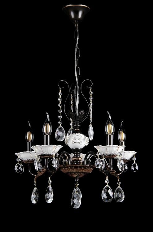 Люстра свеча Ray L30219/5 BK (IR006523)