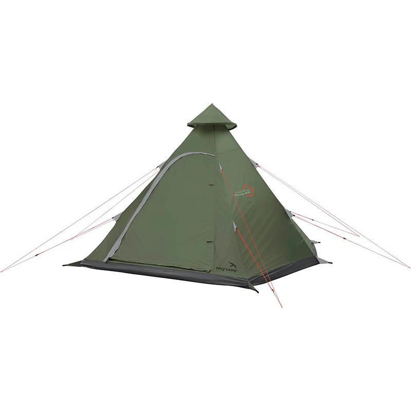 Палатка четырехместная Easy Camp Bolide 400 Rustic Green (929565) - фото 2