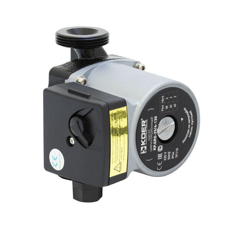 Насос циркуляционный центробежный KOER KP.GRS-25/4-130 с кабелем и вилкой (KP0250)